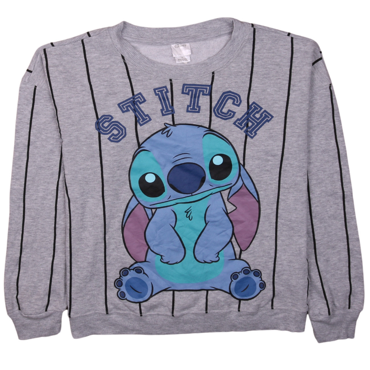 Womens UK Size XL Disney Grey Pullover Sweatshirt