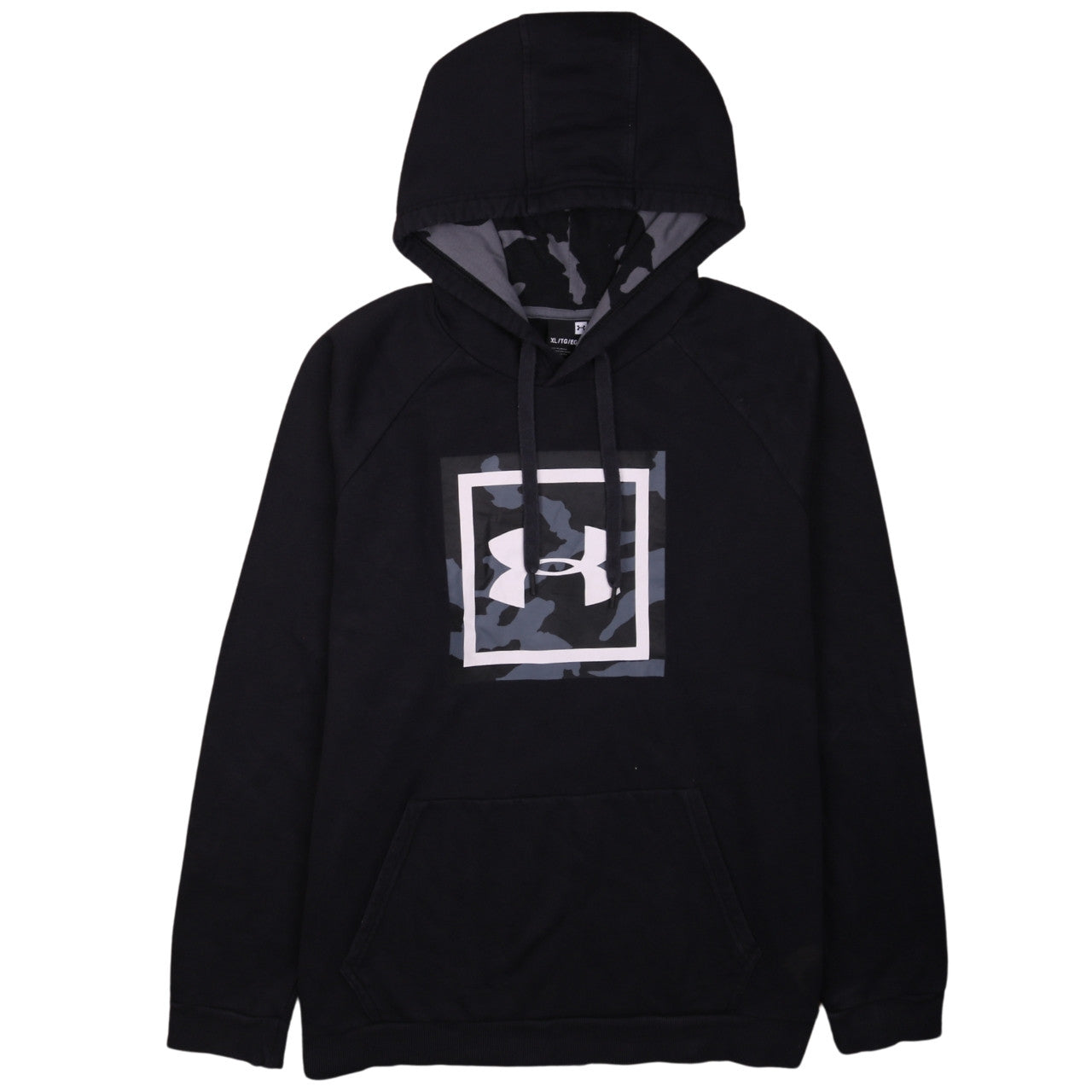 Mens UK Size XL Under armour Black Pullover Hoodie