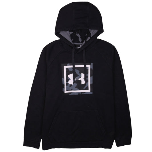 Mens UK Size XL Under armour Black Pullover Hoodie