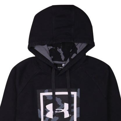 Mens UK Size XL Under armour Black Pullover Hoodie