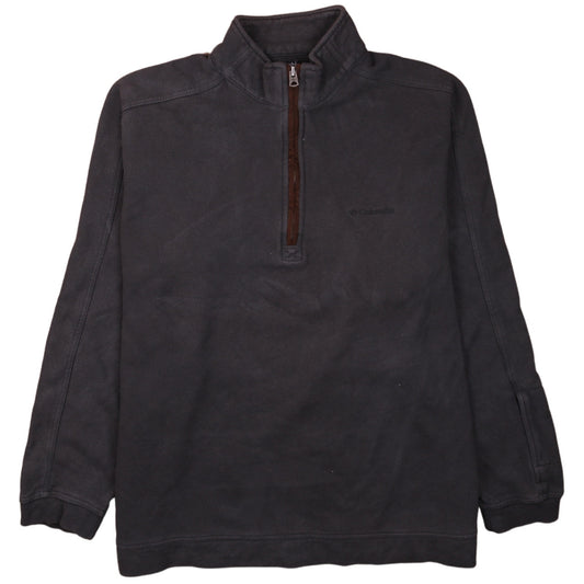 Mens UK Size XL Columbia Black Pullover Sweatshirt