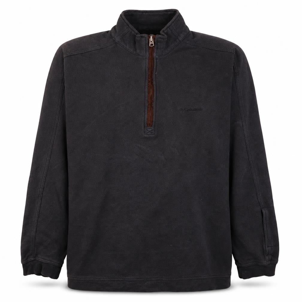 Mens UK Size XL Columbia Black Pullover Sweatshirt