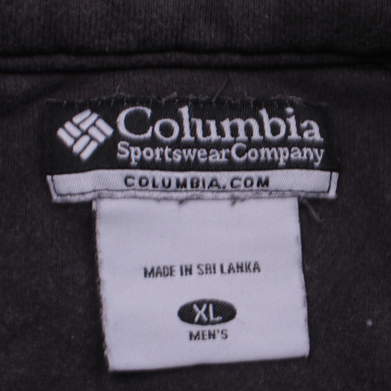 Mens UK Size XL Columbia Black Pullover Sweatshirt