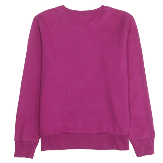 Womens UK Size S Tommy Hilfiger Pink Pullover Sweatshirt