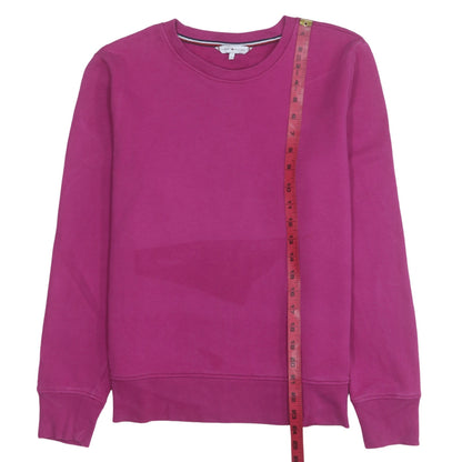 Womens UK Size S Tommy Hilfiger Pink Pullover Sweatshirt