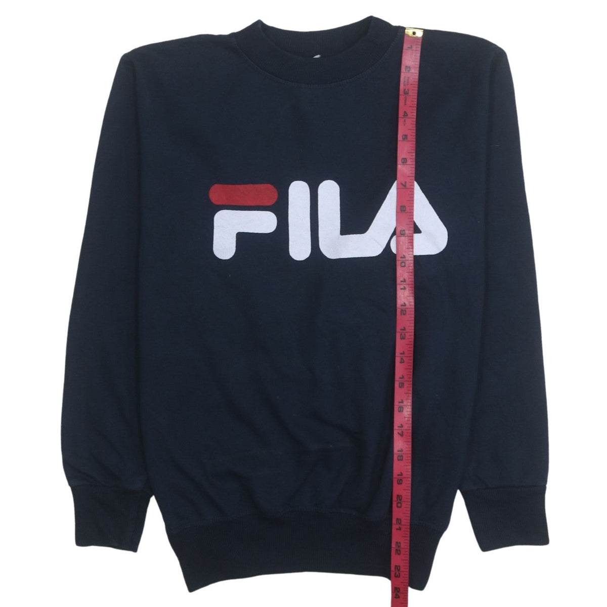 Mens UK Size S FILA Blue Pullover Sweatshirt