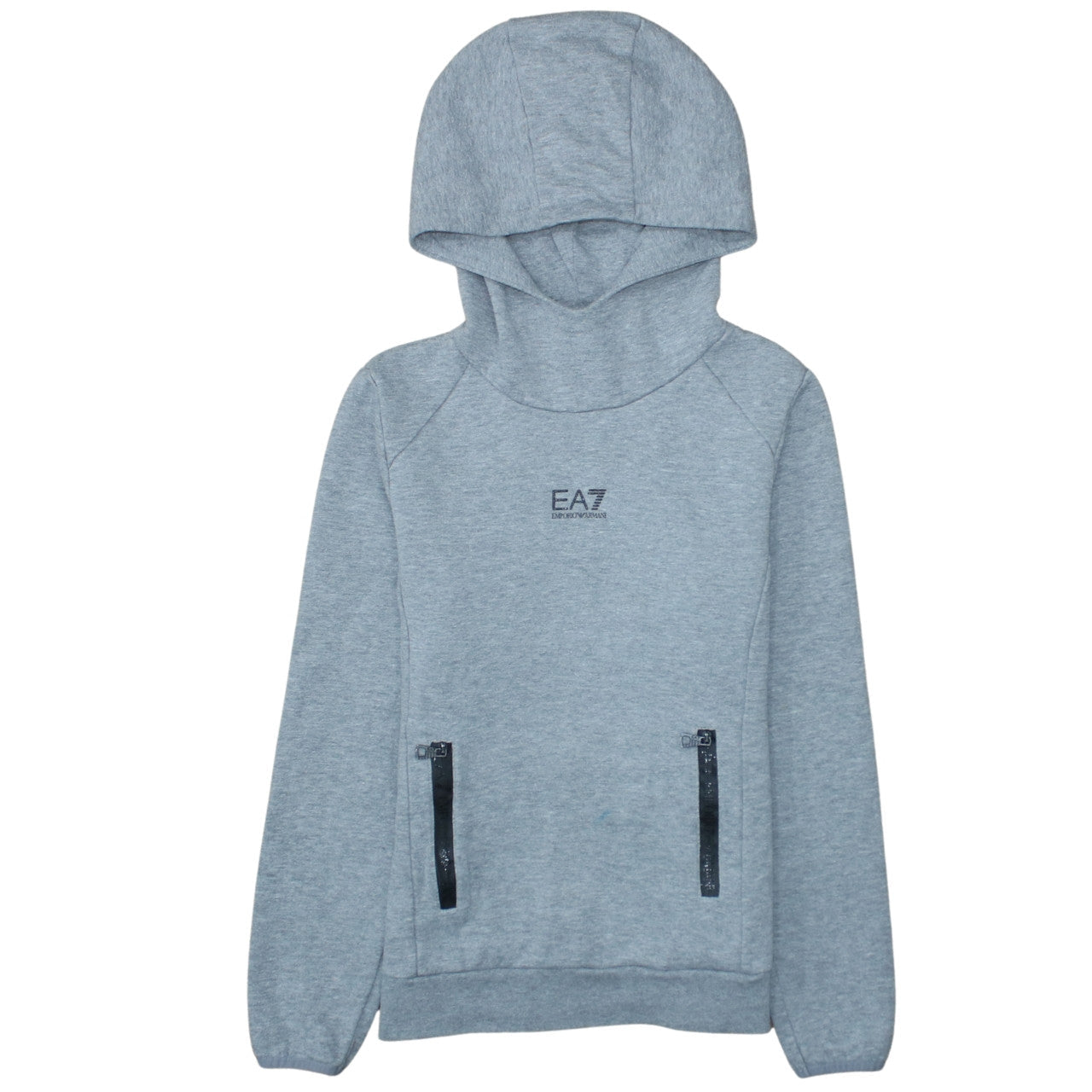 Mens UK Size XS Emporio Armani Grey Pullover Hoodie