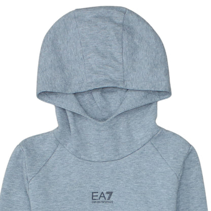 Mens UK Size XS Emporio Armani Grey Pullover Hoodie