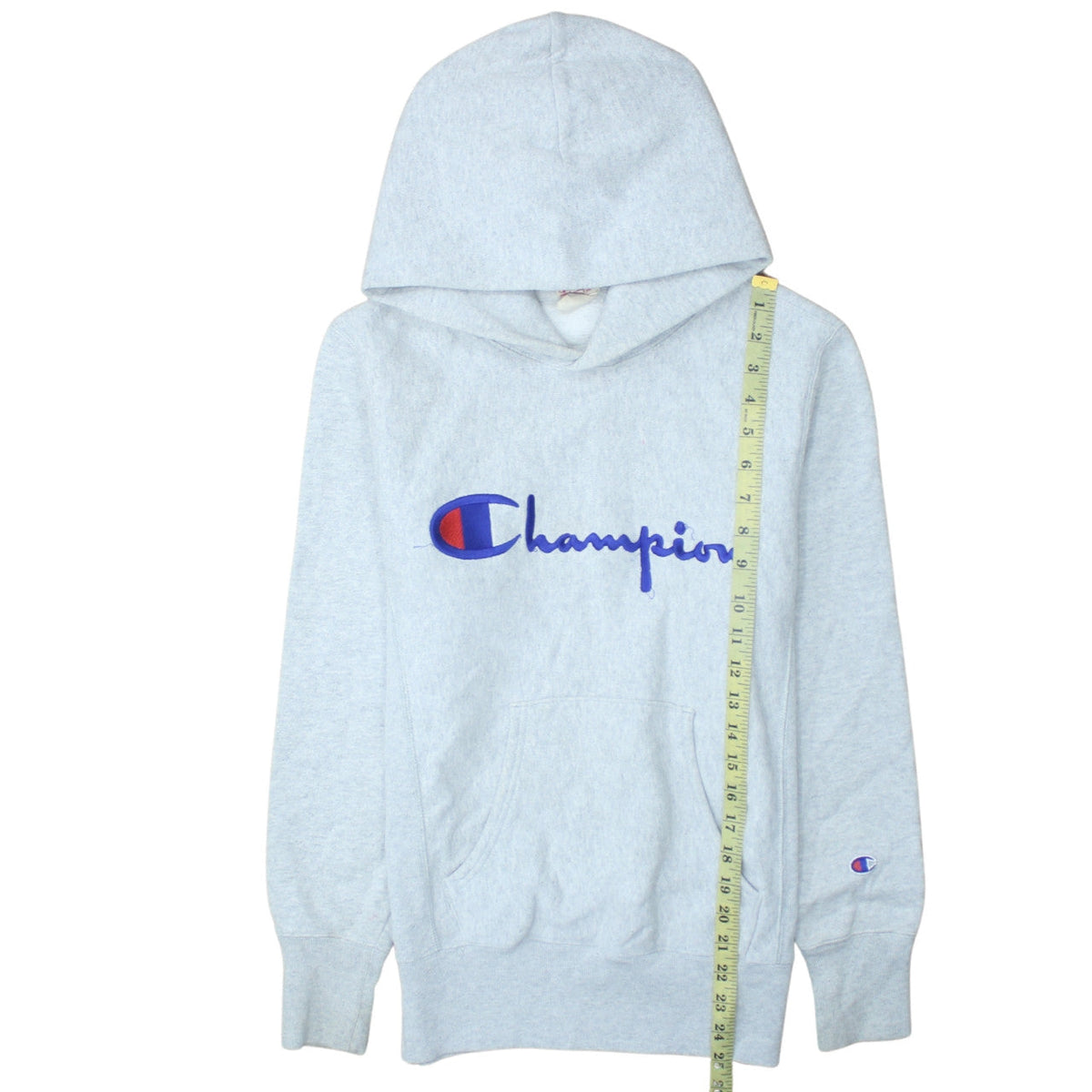 Mens UK Size S Champion Grey Pullover Hoodie