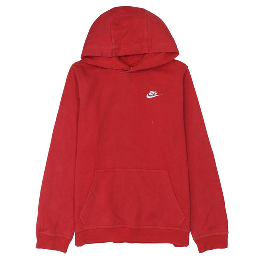 Womens UK Size XL Nike Red Pullover Hoodie