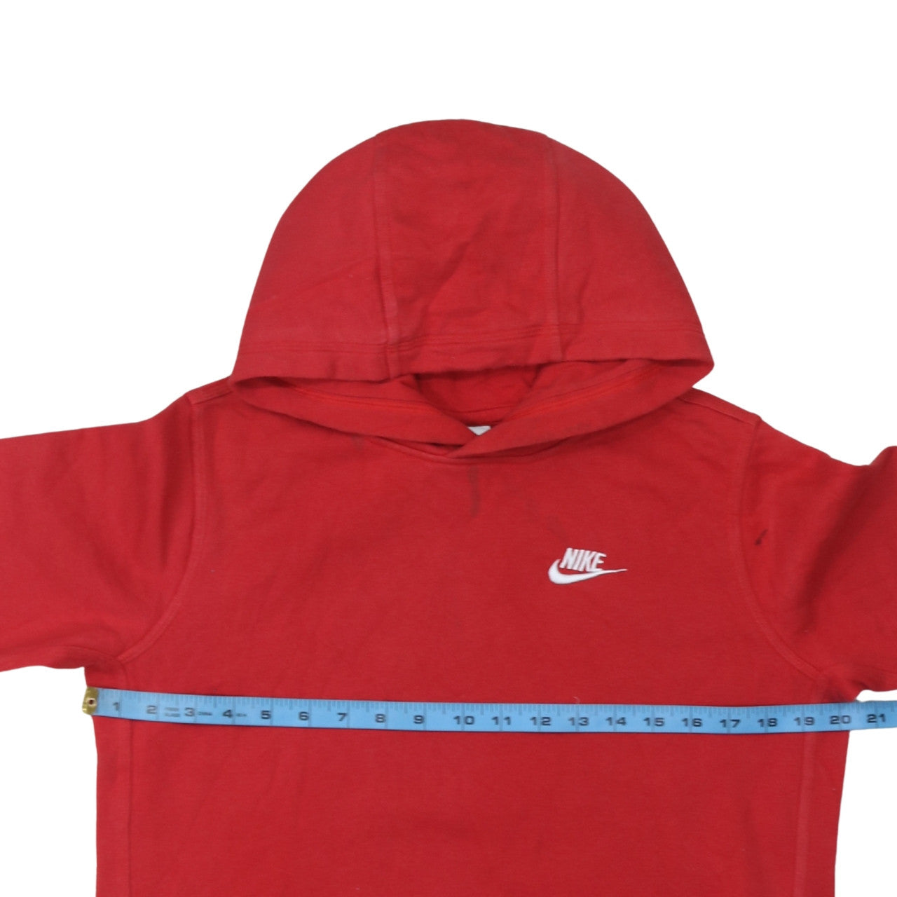 Womens UK Size XL Nike Red Pullover Hoodie
