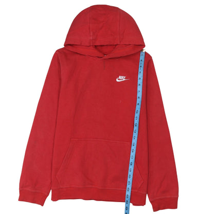 Womens UK Size XL Nike Red Pullover Hoodie