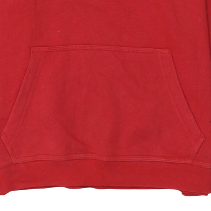 Womens UK Size XL Nike Red Pullover Hoodie