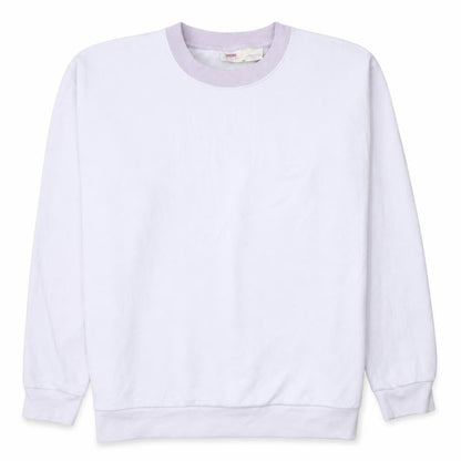 Womens UK Size M Levi's White Pullover Sweatshirt