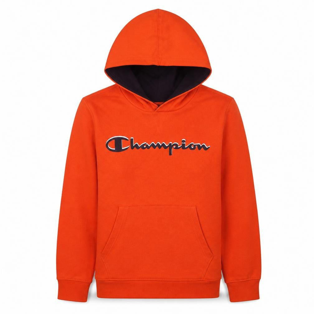 Boys UK Size 11-12 Years Champion Orange Pullover Hoodie