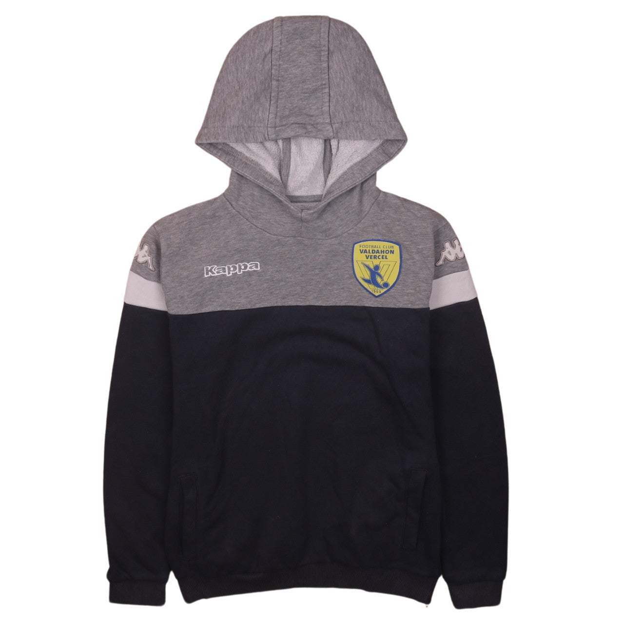 Boys UK Size 12 Years Kappa Grey Pullover Hoodie