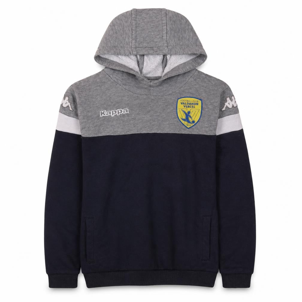 Boys UK Size 12 Years Kappa Grey Pullover Hoodie