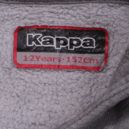 Boys UK Size 12 Years Kappa Grey Pullover Hoodie