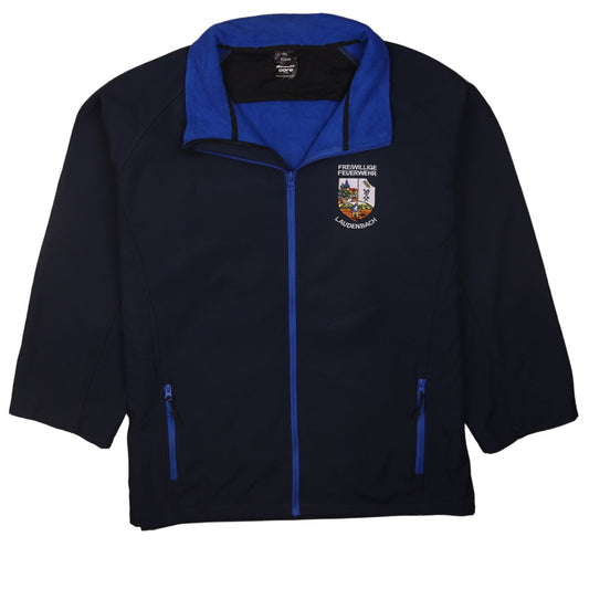 Mens UK Size 3XL Result Core Blue Soft Shell