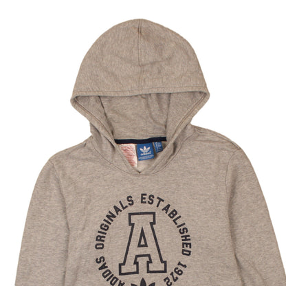 Boys UK Size 14-15 Years adidas Grey Pullover Hoodie