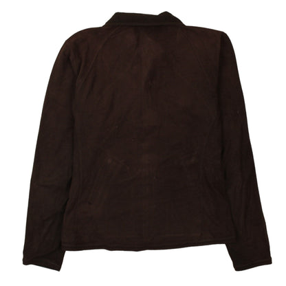 The North Face Women's Brown Full Zip Fleece Jacket Size S