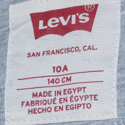Boys UK Size 10 Years Levi's Grey Full Zip Hoodie
