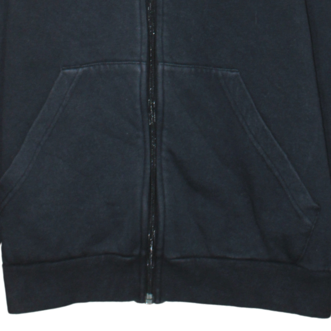 Boys UK Size 14-15 Years adidas Black Full Zip Hoodie
