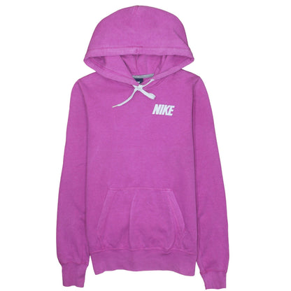 Womens UK Size S Nike Pink Pullover Hoodie