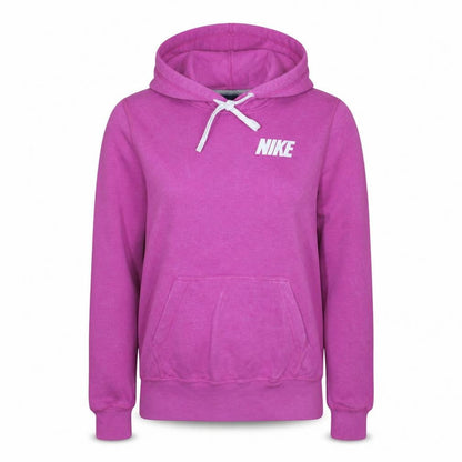 Womens UK Size S Nike Pink Pullover Hoodie