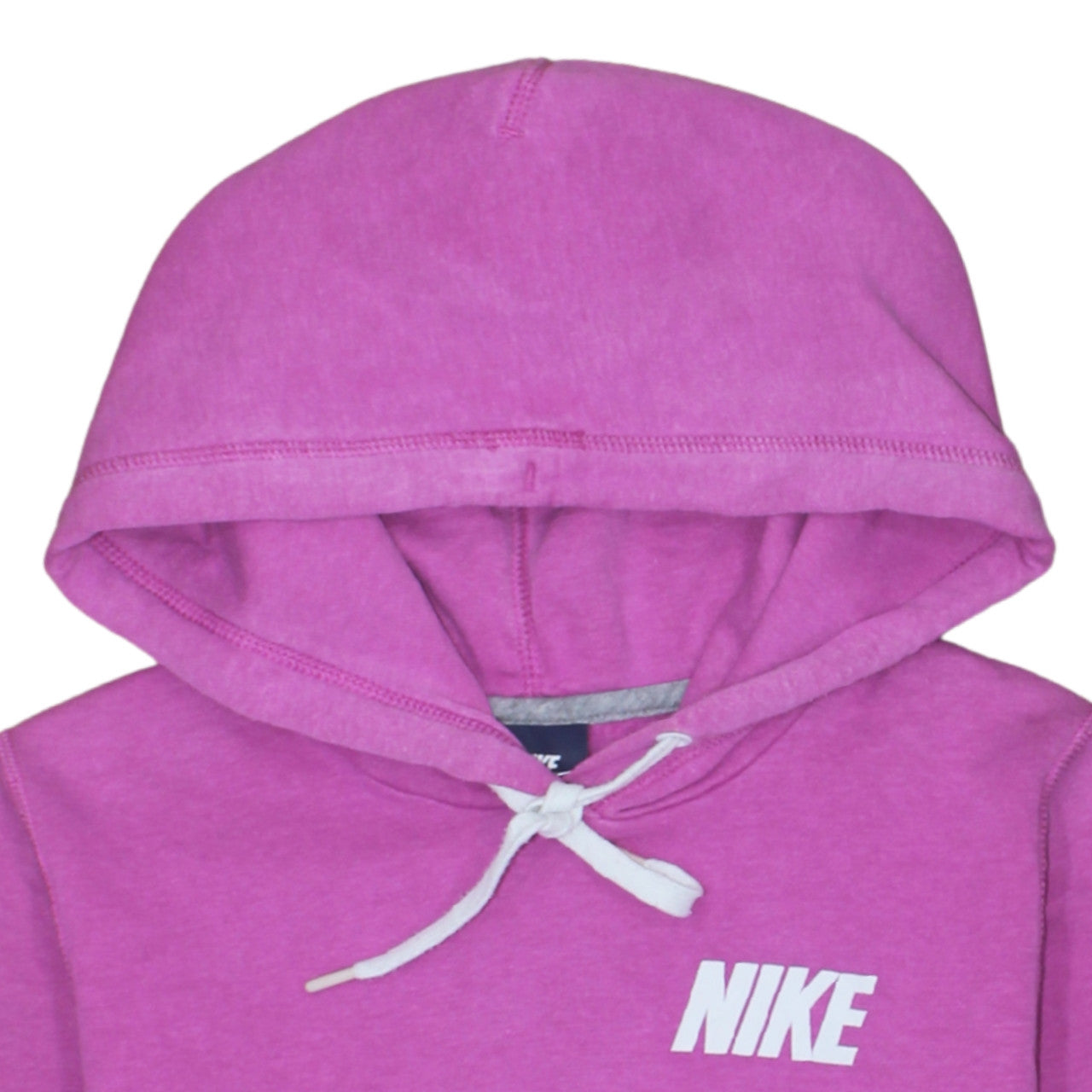 Womens UK Size S Nike Pink Pullover Hoodie