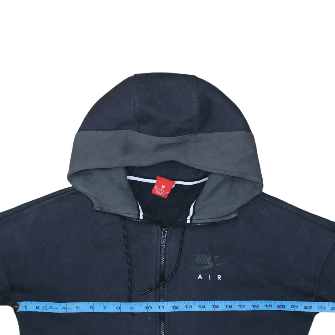 Mens UK Size M Nike Black Full Zip Hoodie