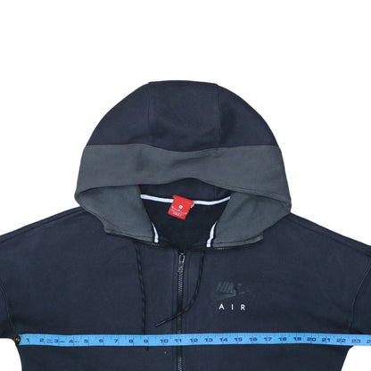 Mens UK Size M Nike Black Full Zip Hoodie