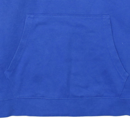 Champion Boys Blue Pullover Hoodie 15-16 Years 2XL Cotton Blend Logo Sweatshirt