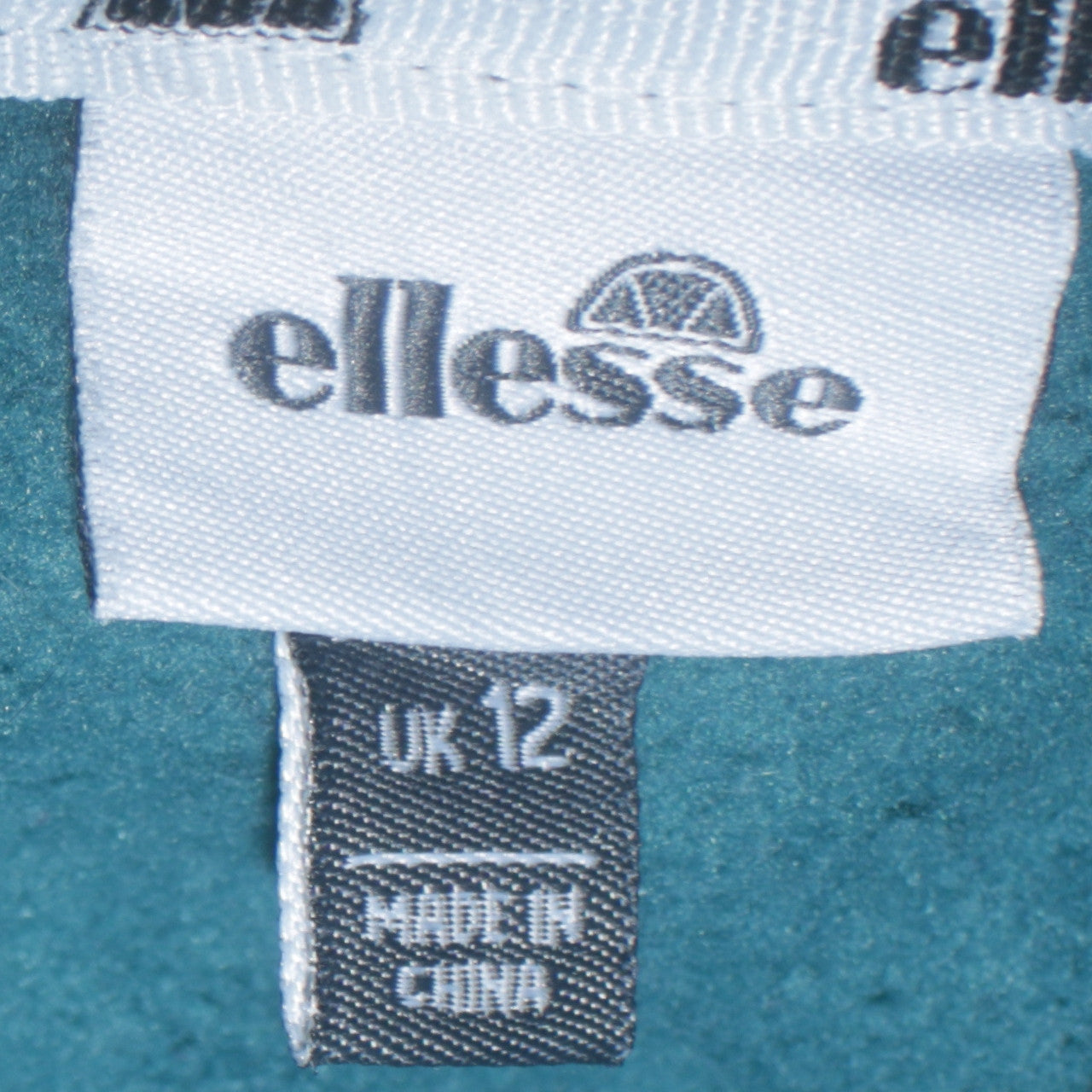 Womens UK Size 12 ellesse Blue Pullover Hoodie