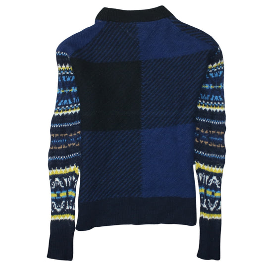 Mens UK Size S Tommy Hilfiger Blue Pullover Jumper