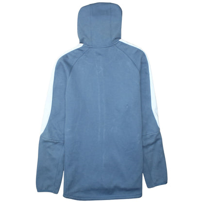 Mens UK Size L PUMA Blue Full Zip Hoodie