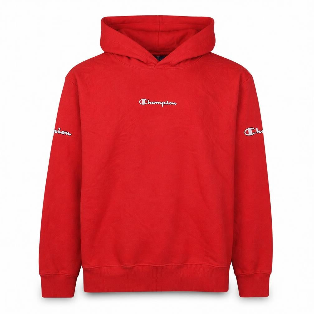 Mens UK Size XS Champion Red Pullover Hoodie