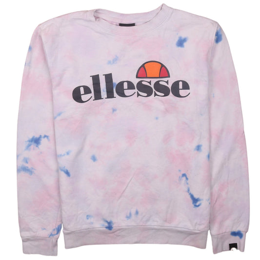 Womens UK Size 8 ellesse Multicoloured Pullover Sweatshirt