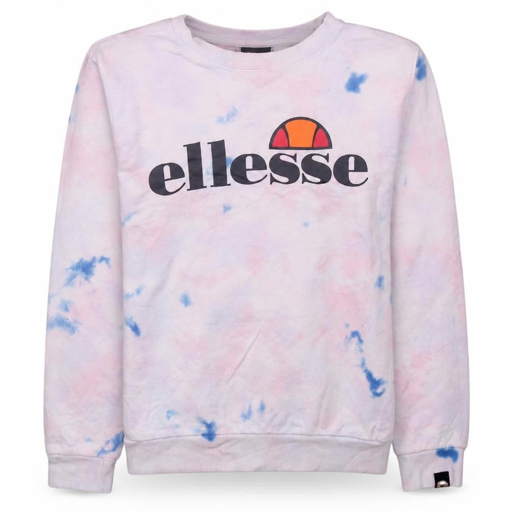 Womens UK Size 8 ellesse Multicoloured Pullover Sweatshirt