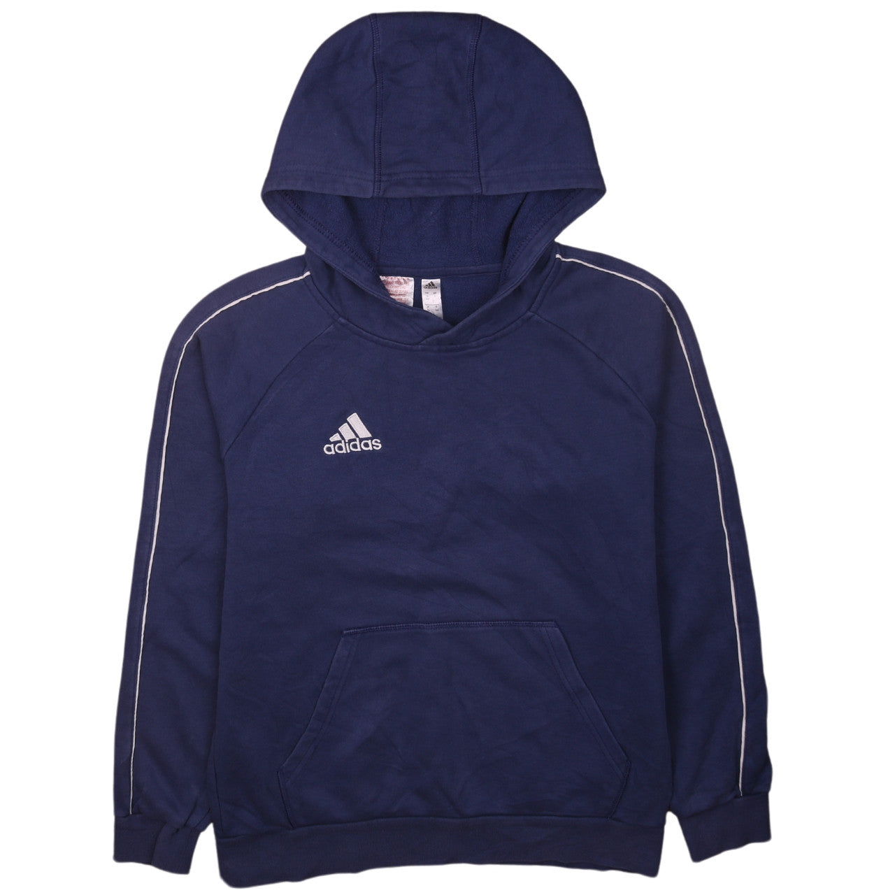Teens UK Size 164 adidas Blue Pullover Hoodie