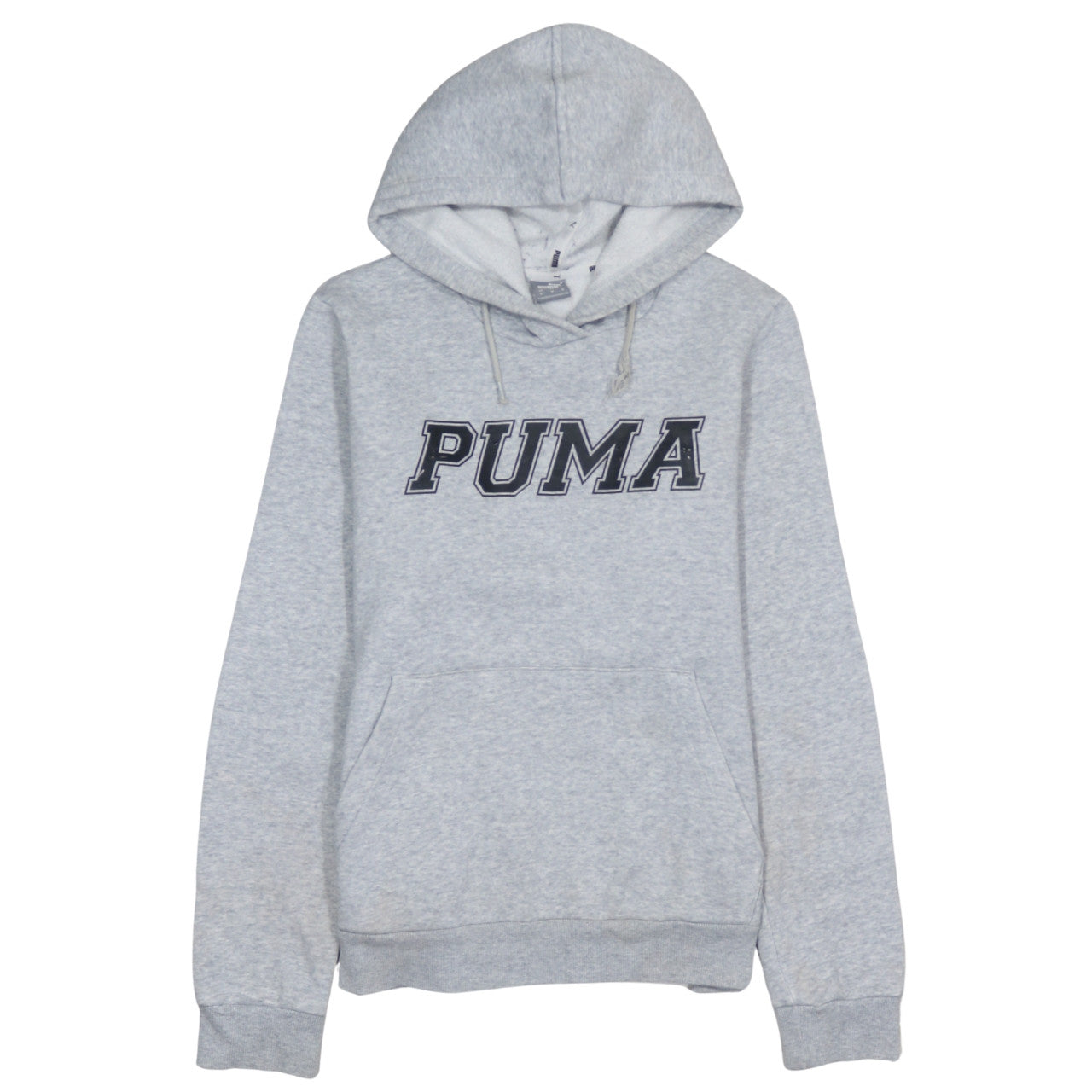 Womens UK Size 12 PUMA Grey Pullover Hoodie