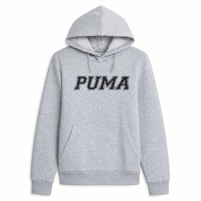 Womens UK Size 12 PUMA Grey Pullover Hoodie