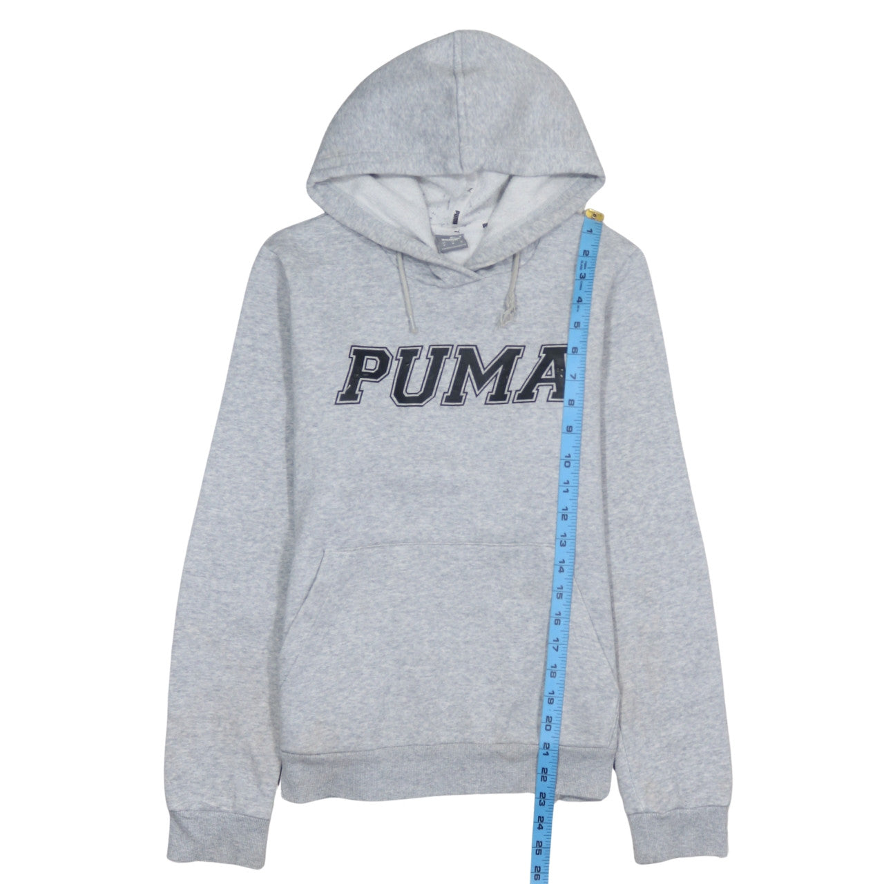 Womens UK Size 12 PUMA Grey Pullover Hoodie