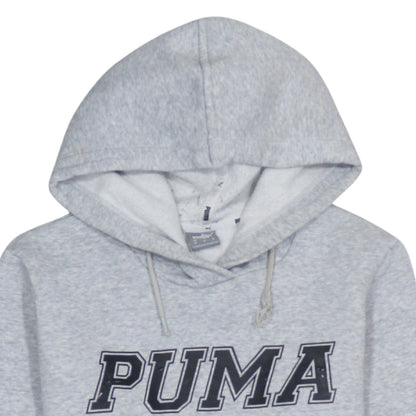 Womens UK Size 12 PUMA Grey Pullover Hoodie
