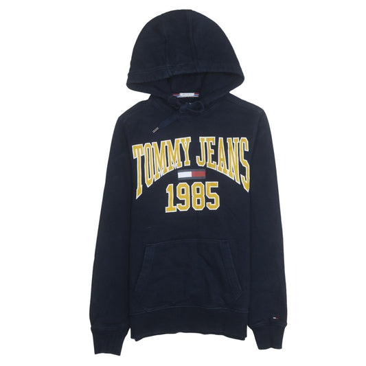 Mens UK Size XS Tommy Jeans Blue Pullover Hoodie