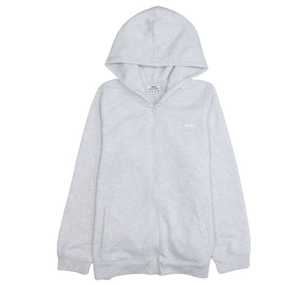 Womens UK Size 16 Slazenger Grey Full Zip Hoodie