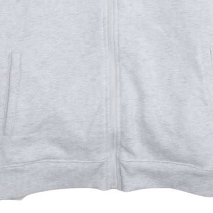 Womens UK Size 16 Slazenger Grey Full Zip Hoodie