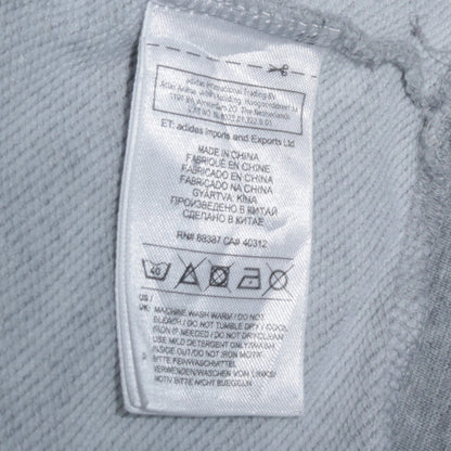 Mens UK Size L adidas Grey Pullover Sweatshirt