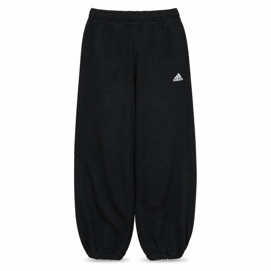 Front view of Adidas Men's Black XS Fleece Jogger Sweatpants Activewear