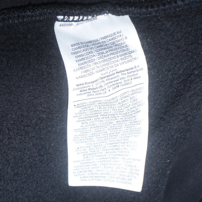 Mens UK Size XL Nike Black 1/2 Zip Sweatshirt